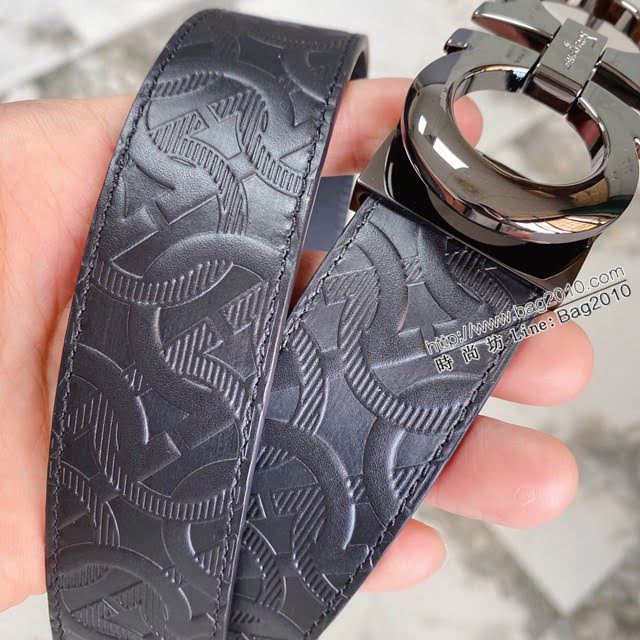 菲拉格慕男士皮帶 Ferragamo雙面牛皮腰帶  jjp2069